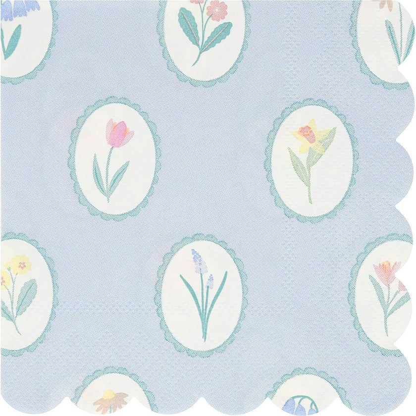 Bloomsbury Floral Pattern Small Napkins