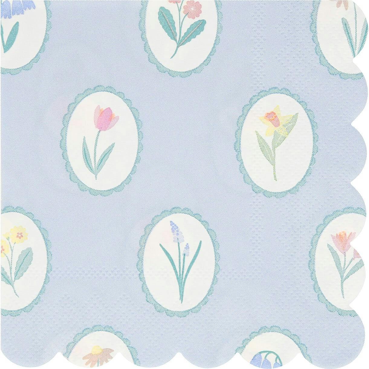 Bloomsbury Floral Pattern Small Napkins