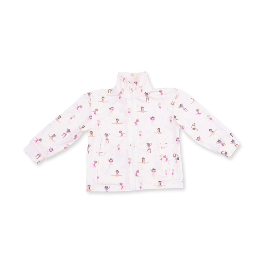 Tiny Tumblers Activewear - Mock Neck Active Jacket