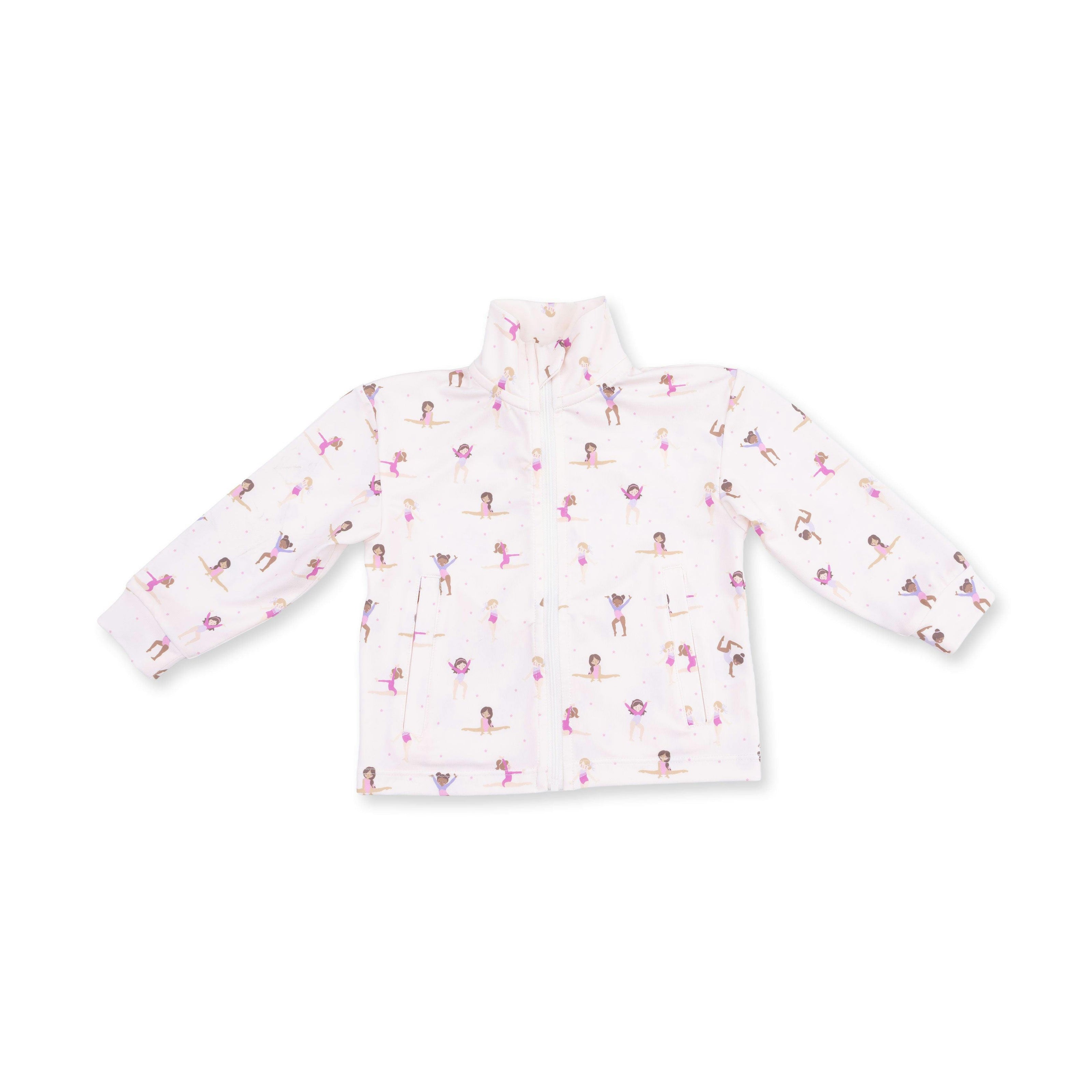 Tiny Tumblers Activewear - Mock Neck Active Jacket