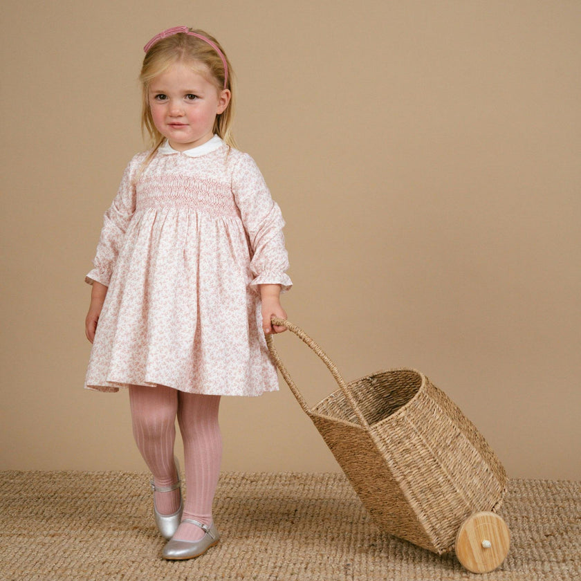 Shirley Dress Pink Minifloral