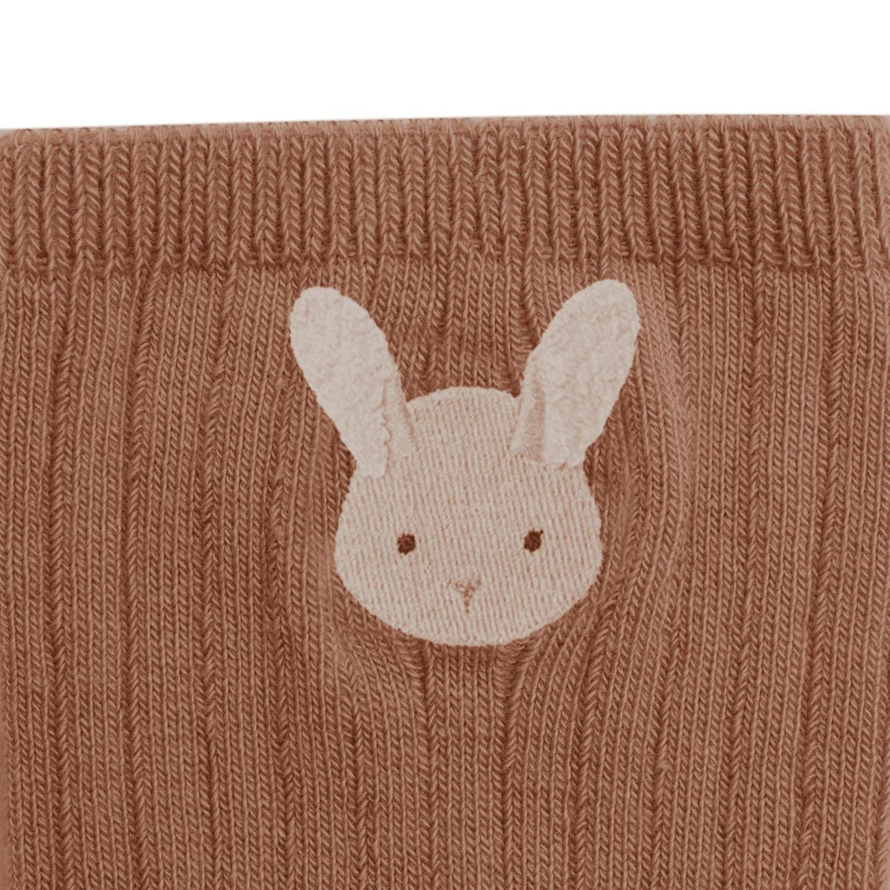 Bell Socks | Fluffy Bunny | Rose Dawn