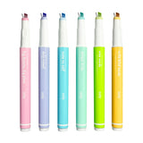 Noted! 2-in-1 Micro Fine Tip Pen and Highlighters - Set of 6