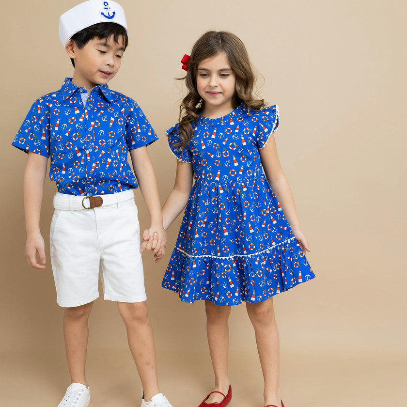 Seaside Shirt in Short Sleeves