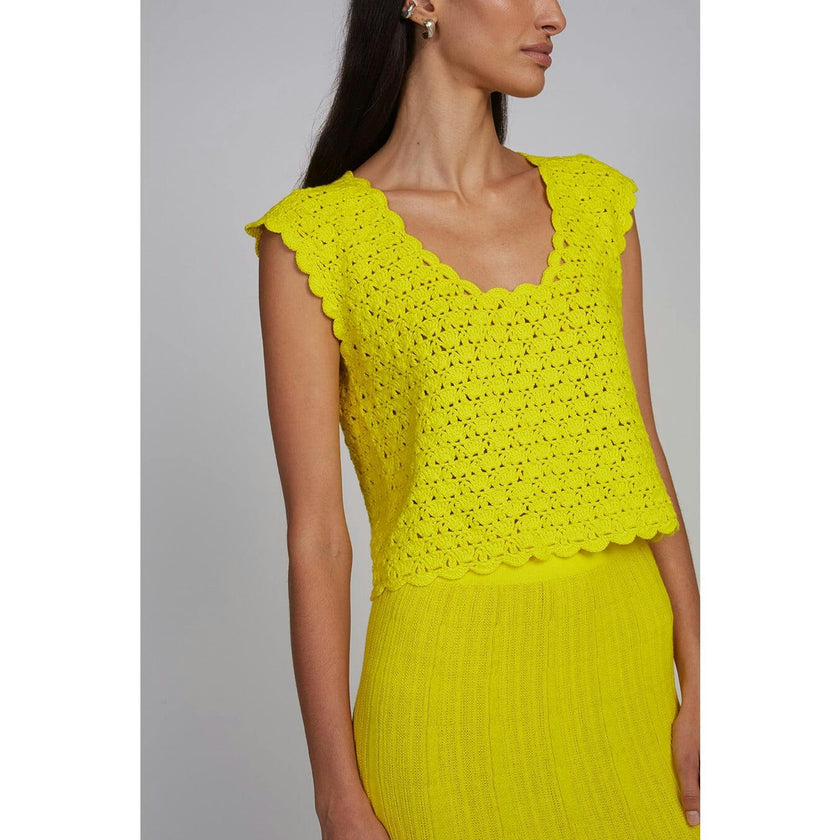 ZARIA CROCHET TOP | LIMONE | One Left!