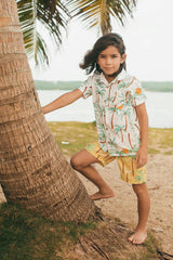 PALMERAS AMARILLO - SWIMSHORTS