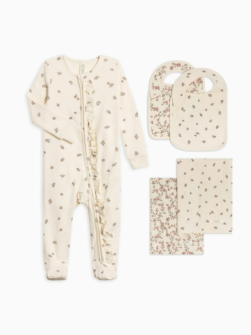 Organic Girls Layette Bundle