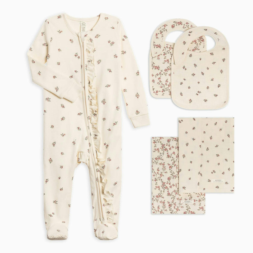 Organic Girls Layette Bundle