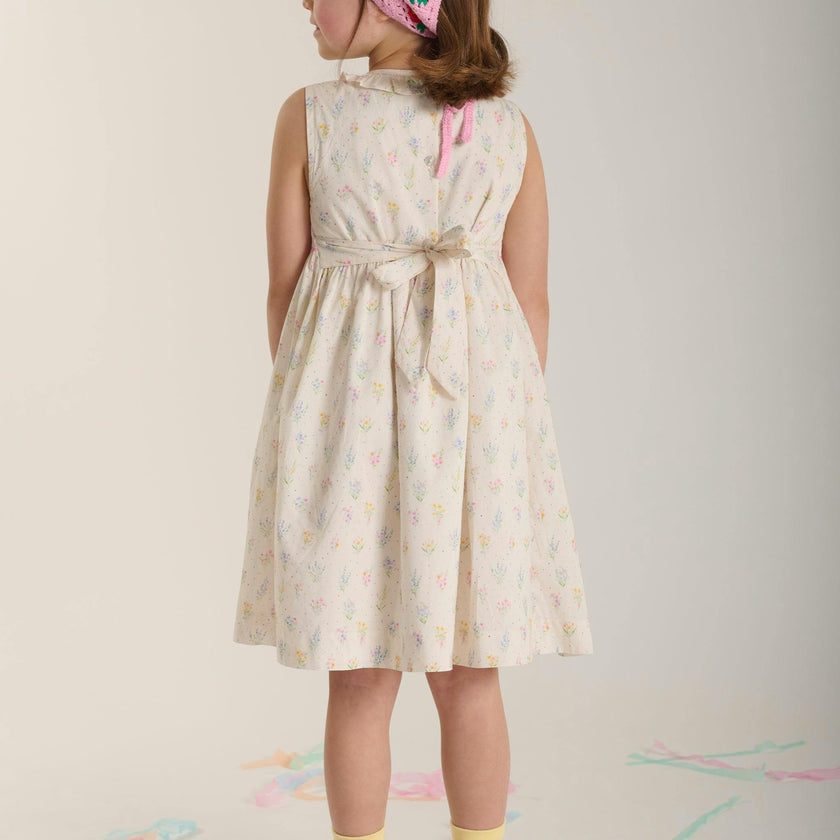Hand-Smocked Girls Dress - Kacey