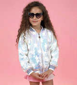 Bright Star Sequin Bomber