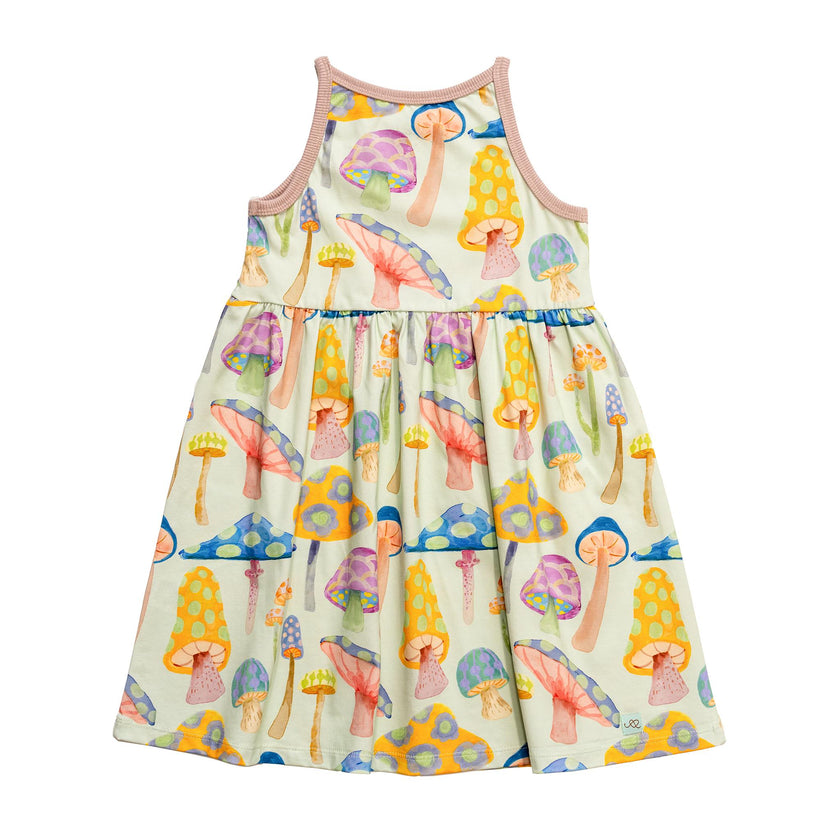 Sage Kids' Dress | Spring Garden