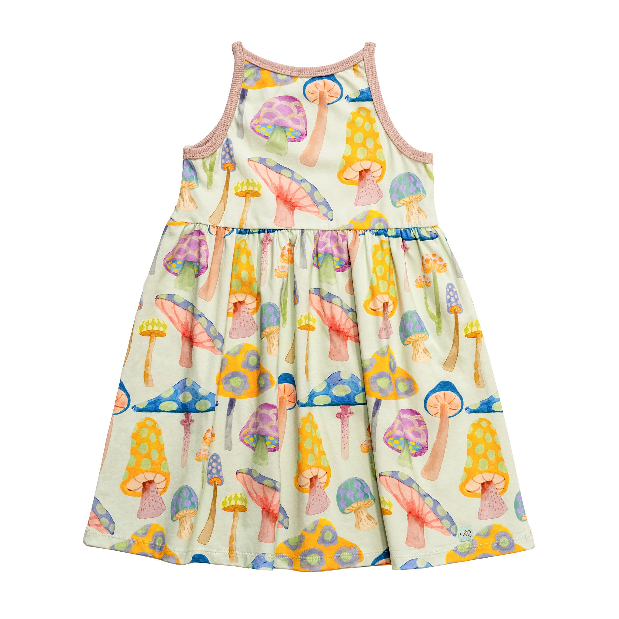 Sage Kids' Dress | Spring Garden