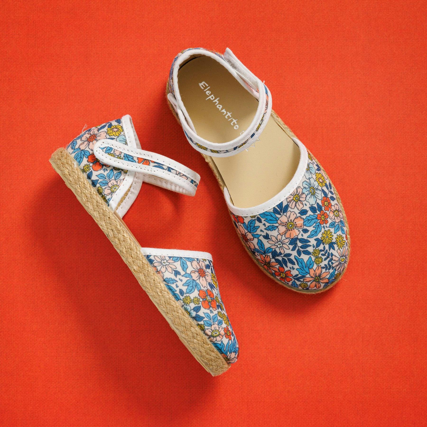 Linen Classic Espadrille | Floral