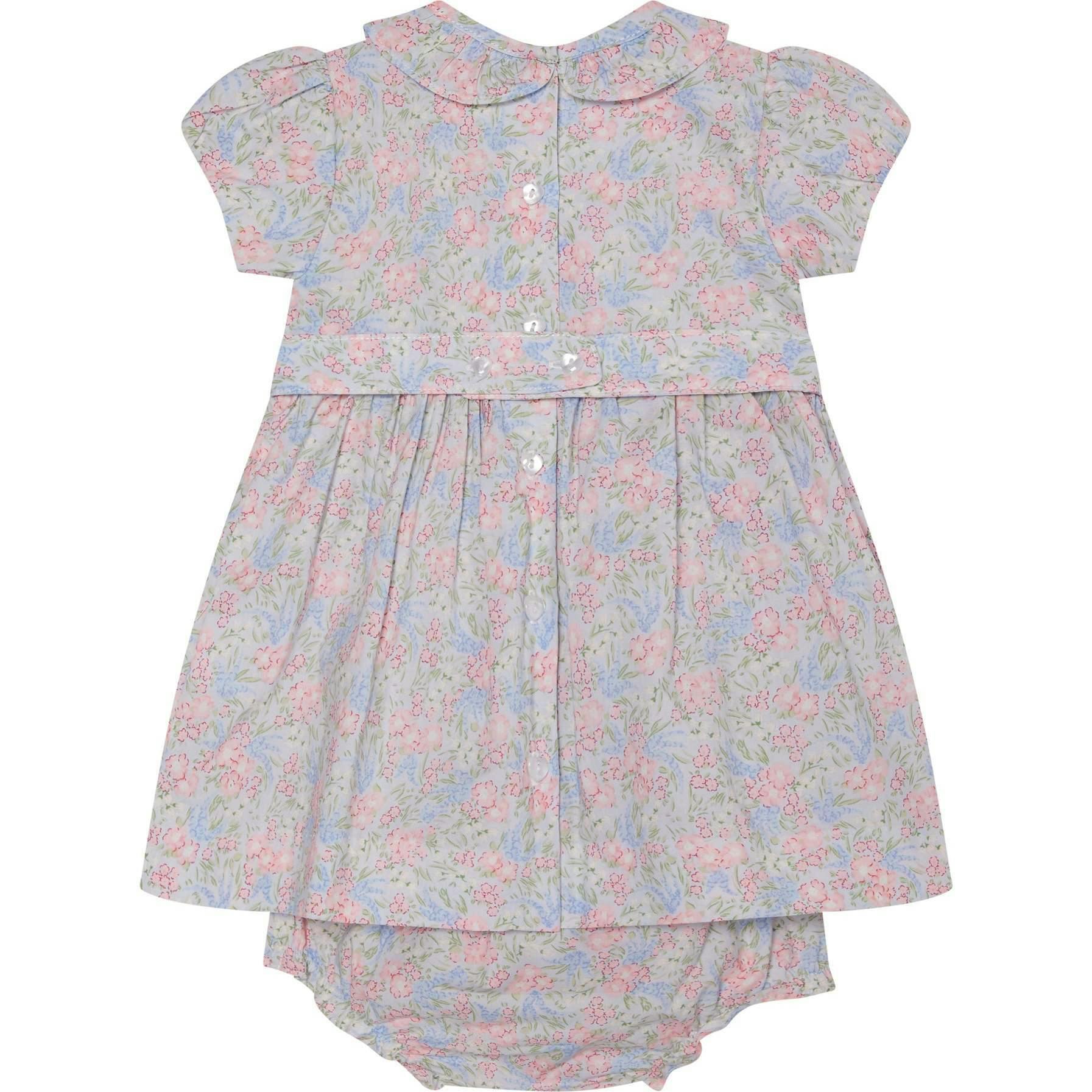 Hand-Smocked Baby Dress