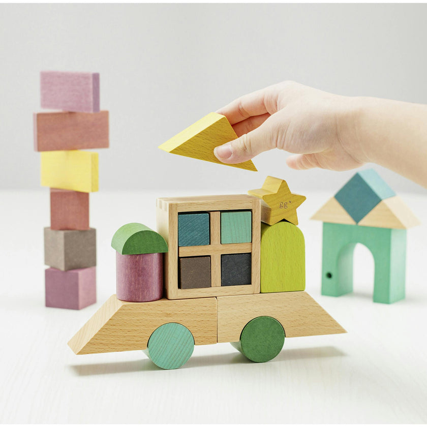 Tsumiki tidy toy block set house