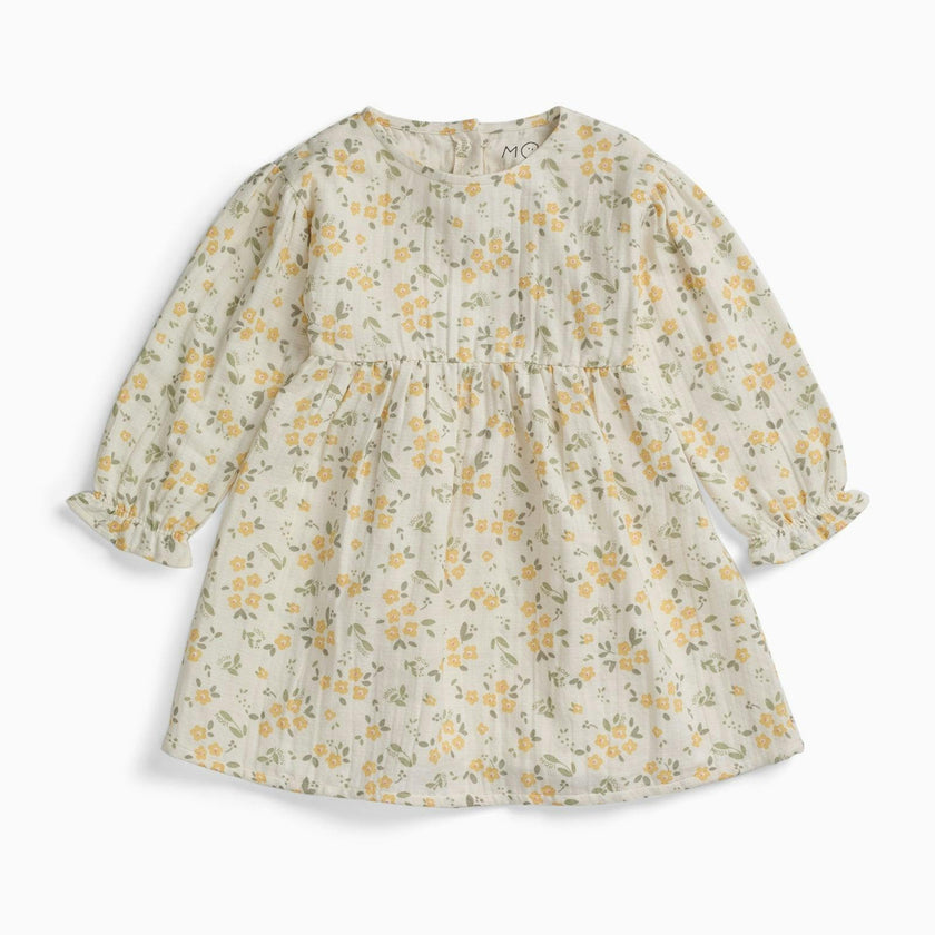 Floral Muslin Dress