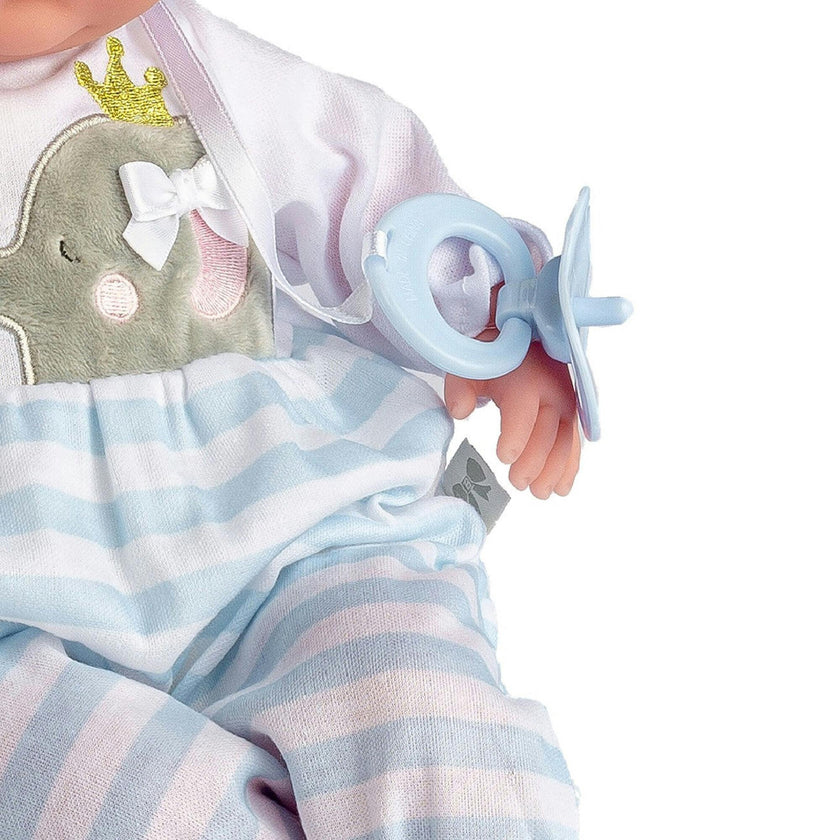 Nonis Boutique: 15" Doll - Blue 10pc