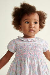 Hand-Smocked Baby Dress