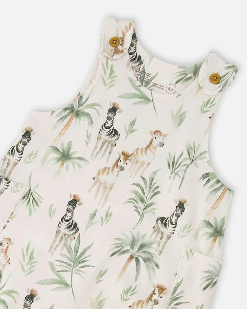 Organic Cotton Jersey Romper