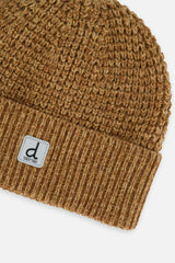 Winter Knit Hat Brown Sugar