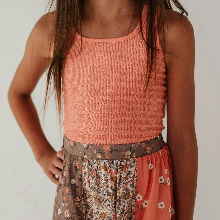 Textured Square Neck Tank