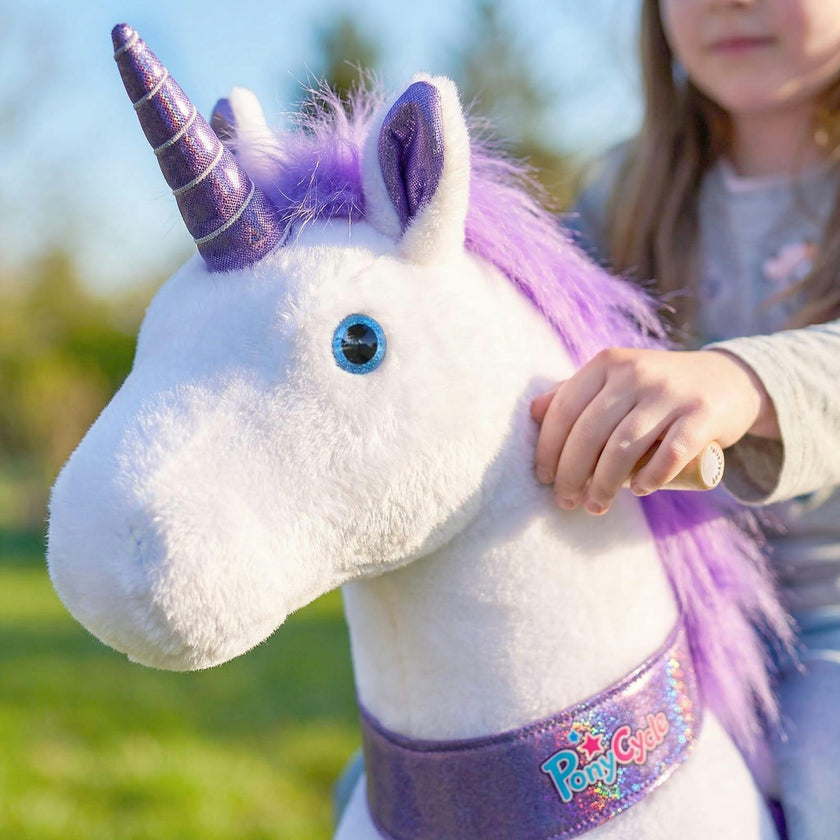Model U® Unicorn Ride-On Toy Age 4–7 – Purple
