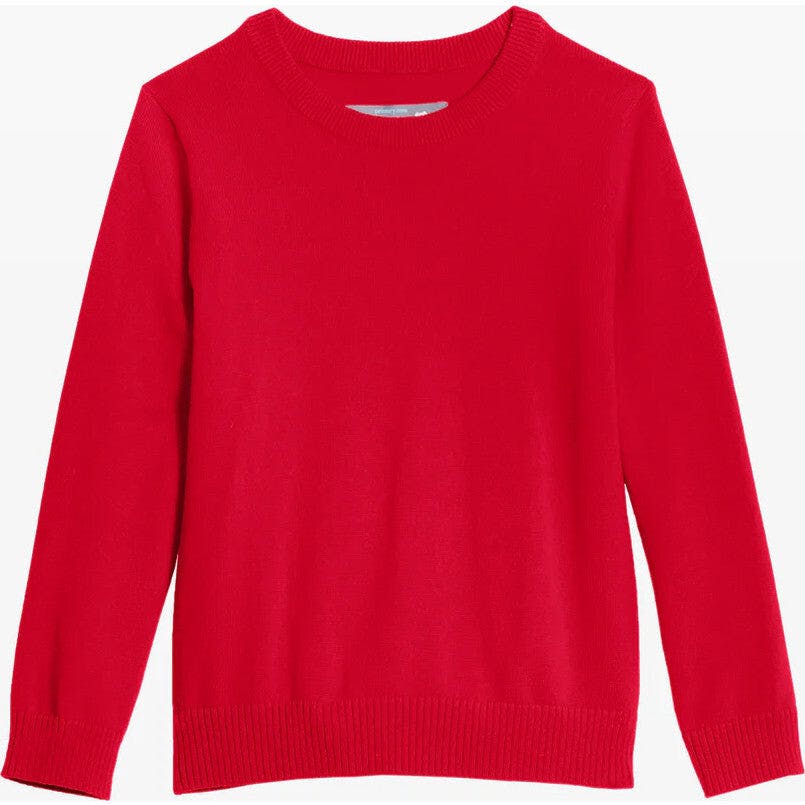 Kids crewneck sweater seasonal colors