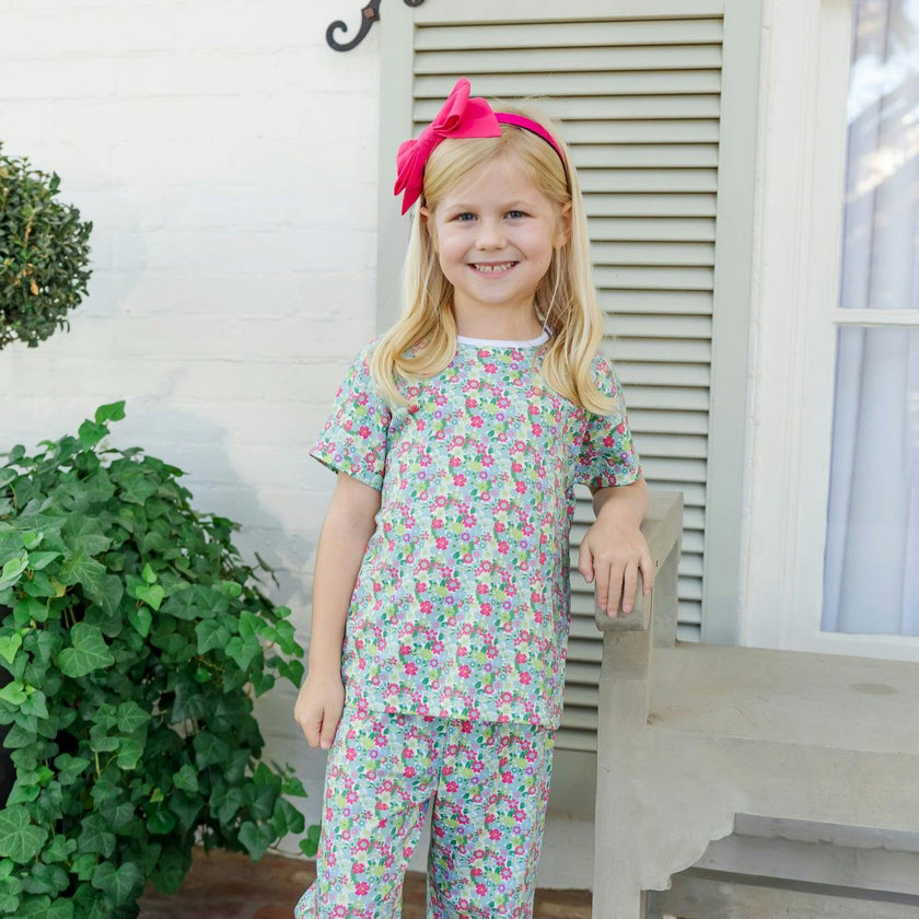 Merrick Girls' Pant Set Arboretum Floral