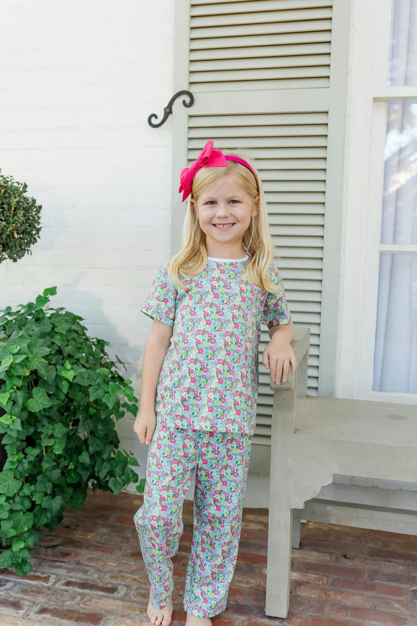Merrick Girls' Pant Set Arboretum Floral