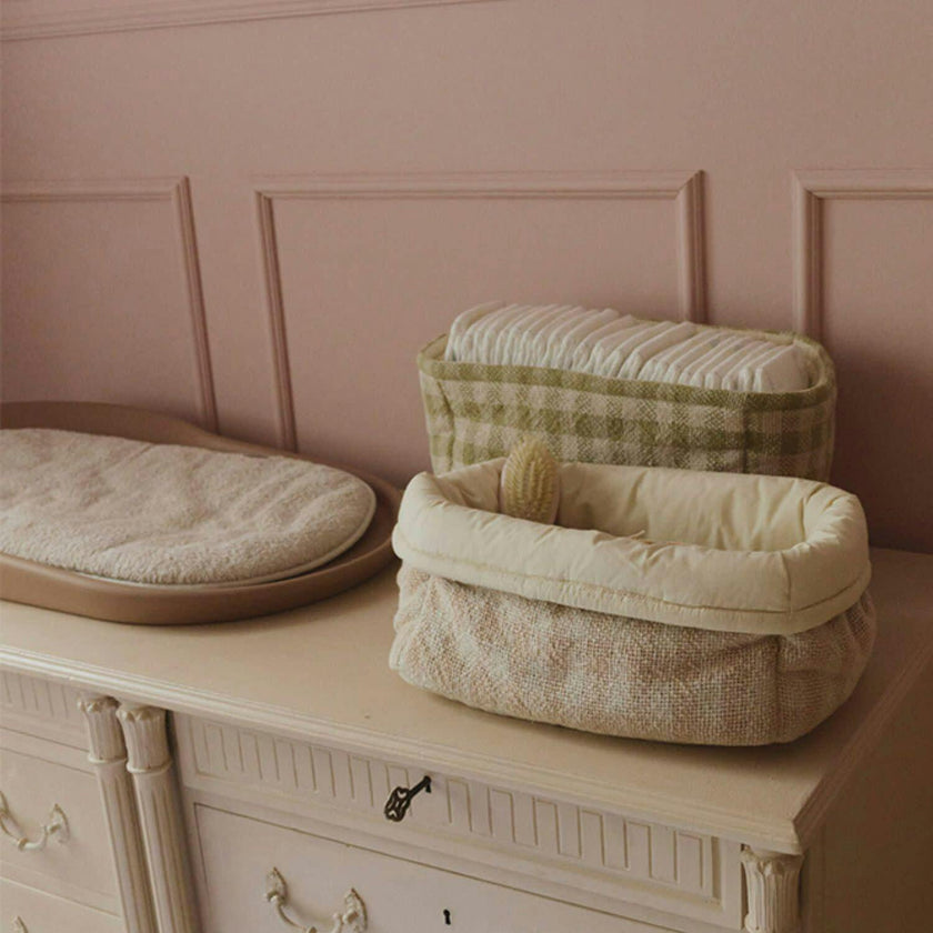 Quilted Basket Rose
