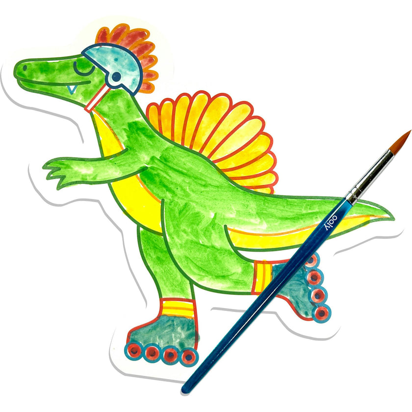 Playful Painters Easy Watercolor Painting Kit - Chills & Thrills Dinos