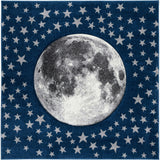 Carousel Kids Buzz Rug, Navy