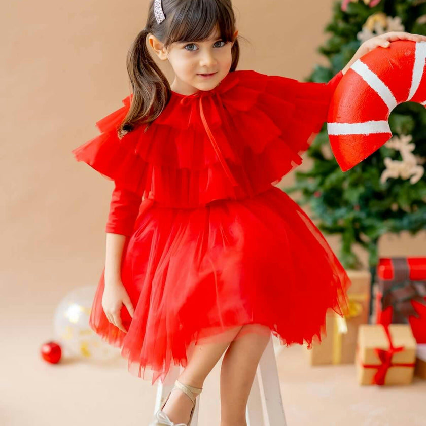 Red Love Dress Set