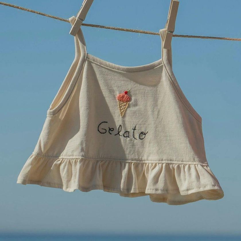 Ruffle Bloomer Set in Gelato