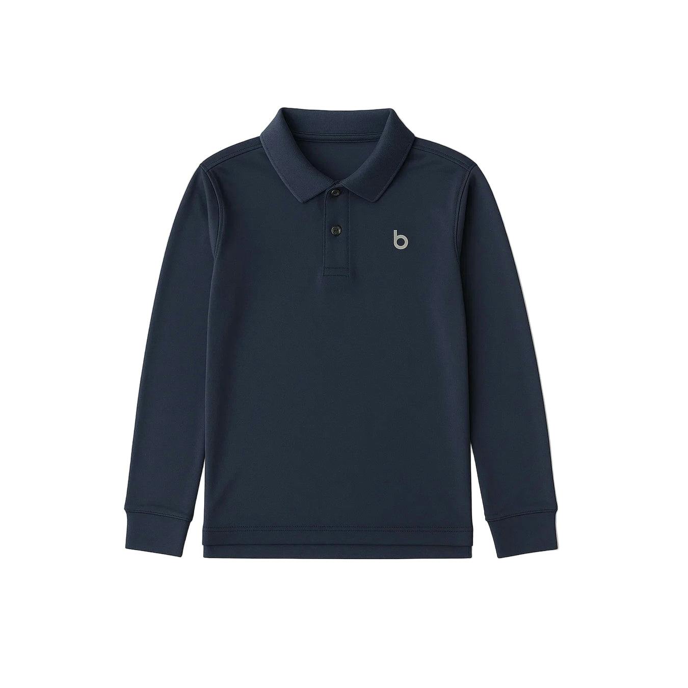 Boys Dri-Fit Performance Long Sleeve Polo