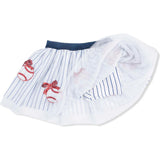 Baseball Stripe - Tutu Skirt with Bike Shorts