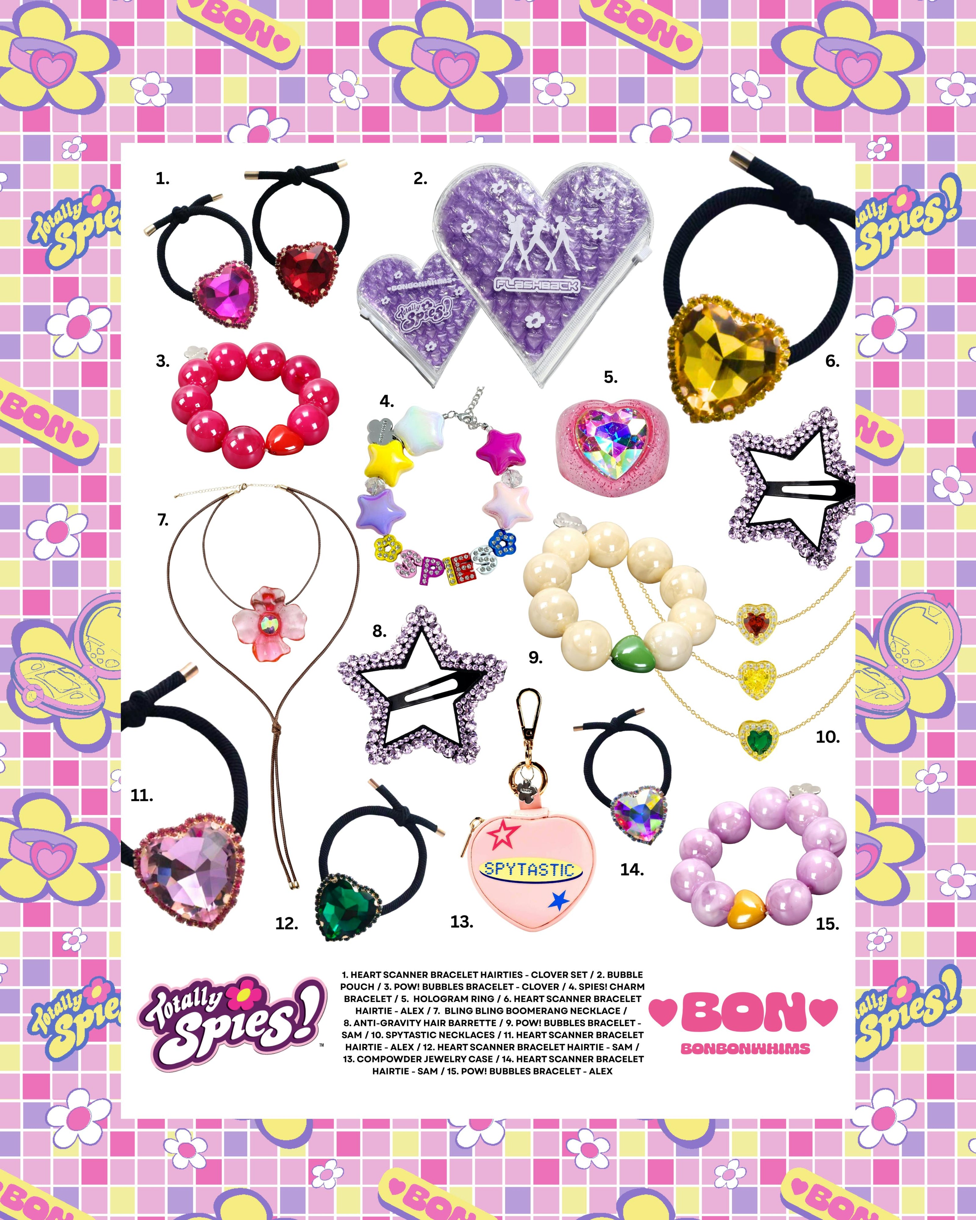 SPIES! CHARM BRACELET x TOTALLY SPIES!