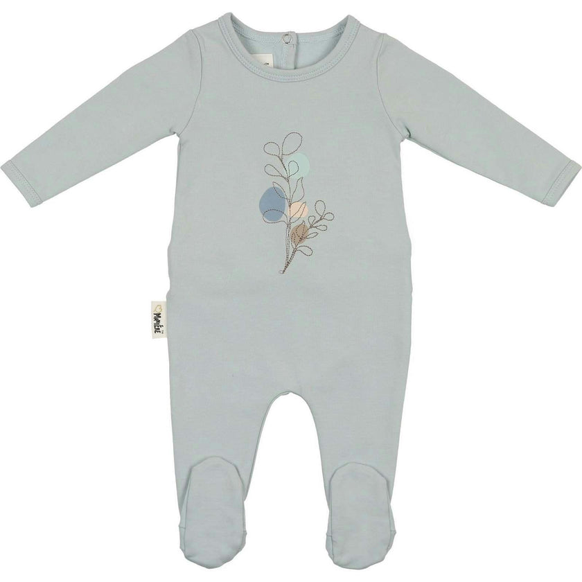 Line Art Footie and Beanie Set