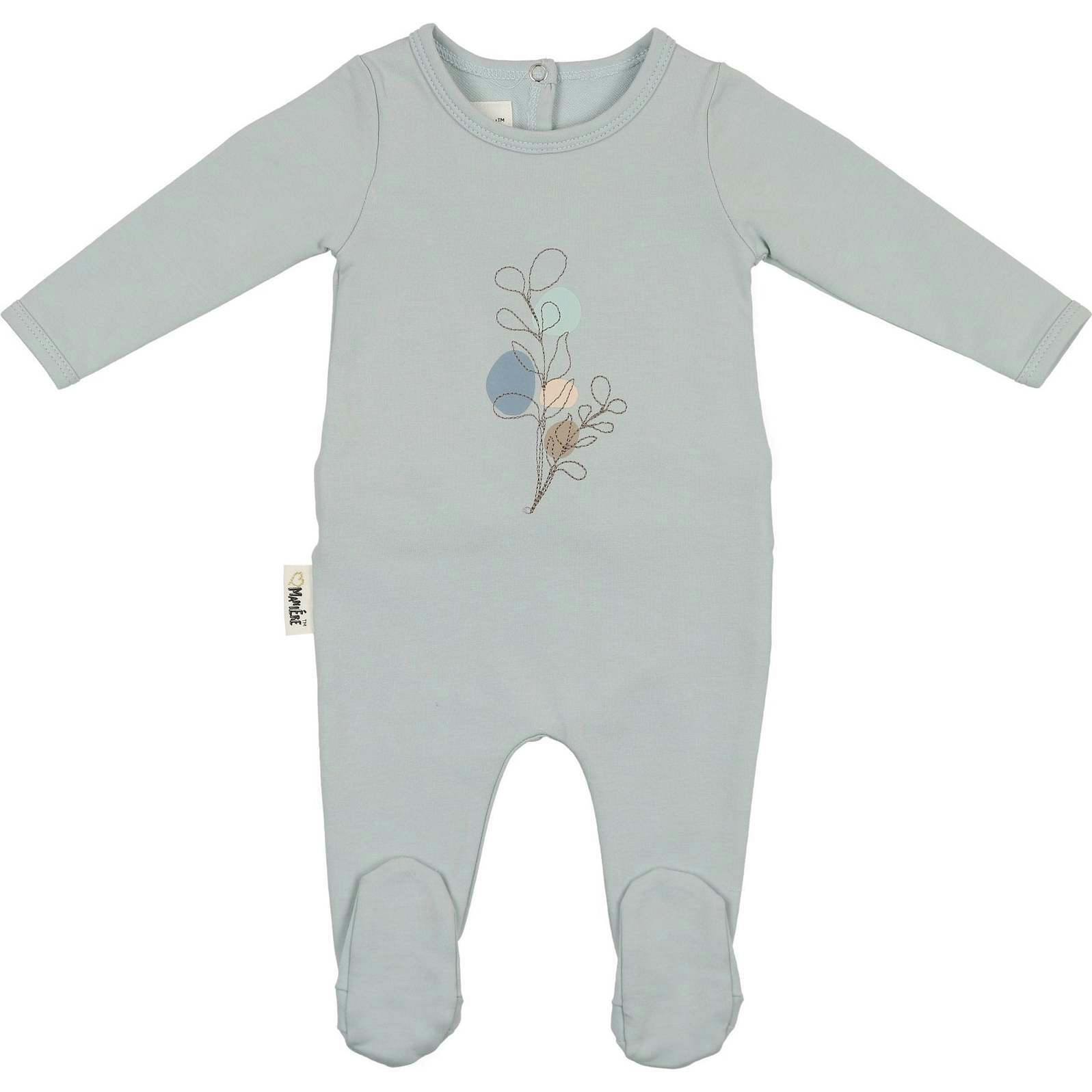 Line Art Footie and Beanie Set