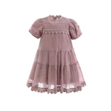 Pink Lace Lined Bailey Dress