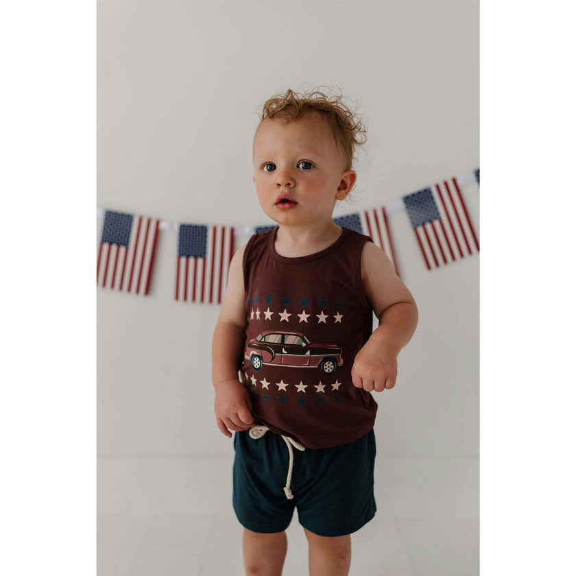Boy's Tank Top Stars and Stripes