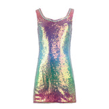 Rainbow Sunset Gem Dress