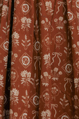 Nash Dress in Sepia Bows