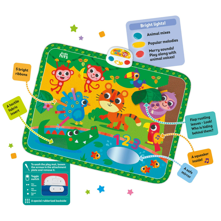 Touch & Play Mat: Jungle Pals