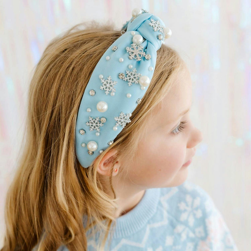 Snowflake Gemstone Headband