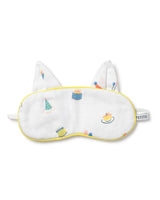 Kid's Twill Kitty Sleep Mask in Birthday Wishes