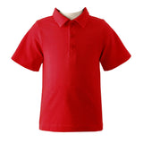 Polo Shirt, Red