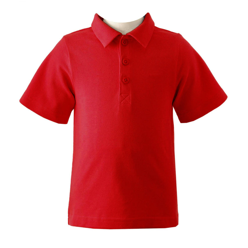 Polo Shirt, Red