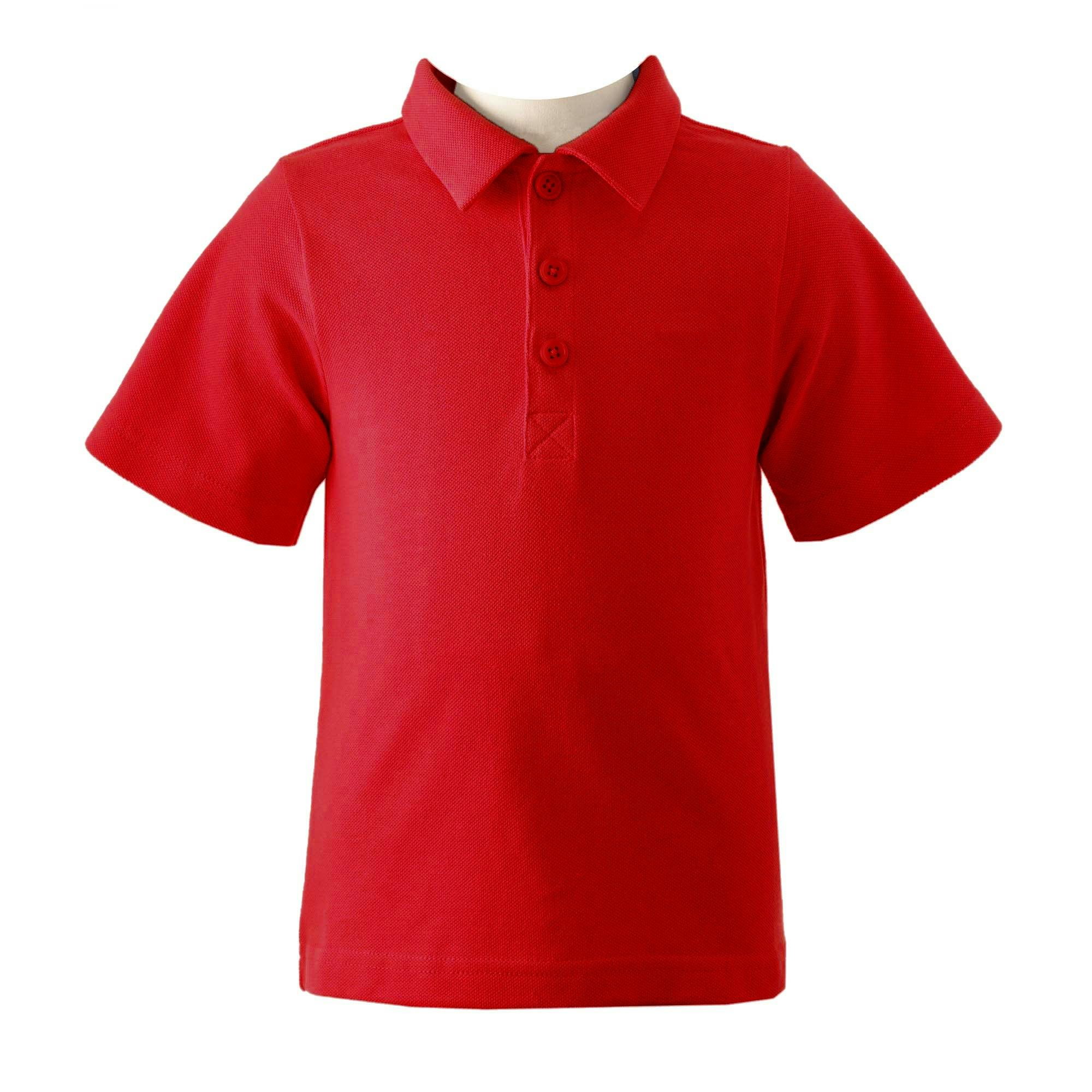 Polo Shirt, Red