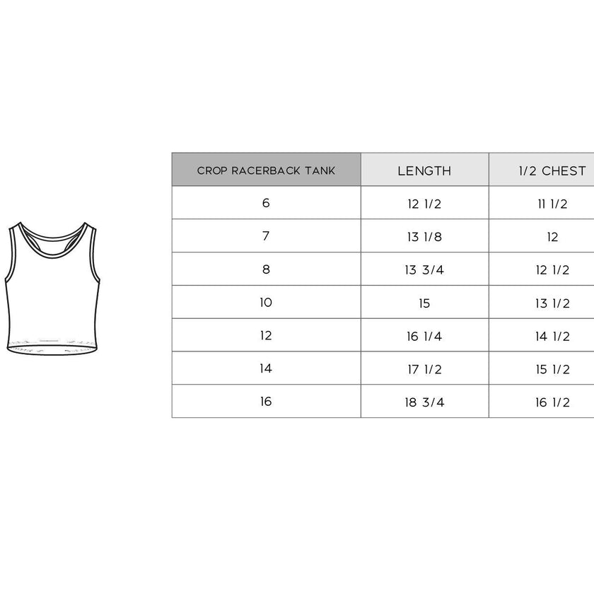 Crop Racerback Tank